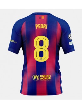 Barcelona Pedri Gonzalez #8 Replika Hemmakläder 2025-26 Kortärmad